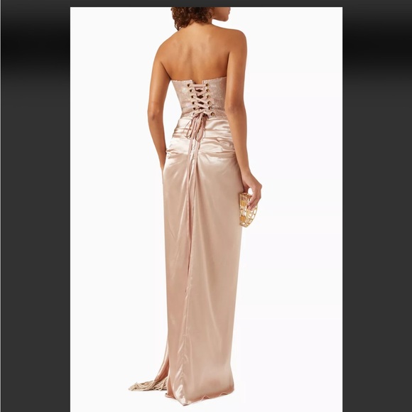 Bronx and Banco Gina gown bustier Maxi Dress in size XS - Picture 3 of 8